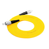 FC/UPC to FC/UPC Fiber Optic Cable Jumper Optical Patch Cord Simplex Single-Mode 9/125 FC-FC